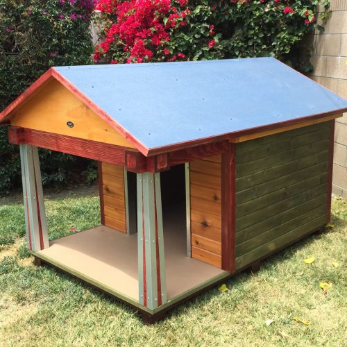 Bow Wow Dog Houses – Large Wood Dog Houses Made In The USA